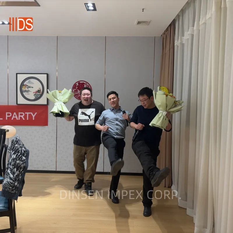 When singing about deep feelings, Bill, Brock and Wenfeng actually started dancing